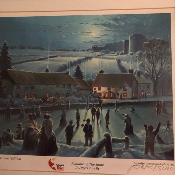 Limited 281/500 edition print for Thunderwolf Ltd Labatt Brier Calgary 97 winter - Picture 3 of 4